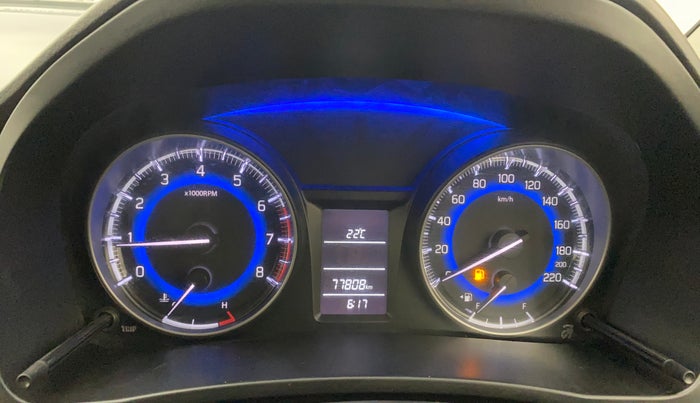 2020 Maruti Baleno DELTA PETROL 1.2, Petrol, Manual, 77,807 km, Odometer Image