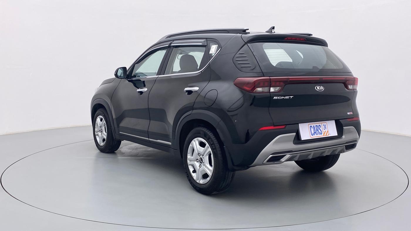 2021 KIA SONET HTX 1.0 IMT, Petrol, Manual, 11,519 km, Left Back Diagonal