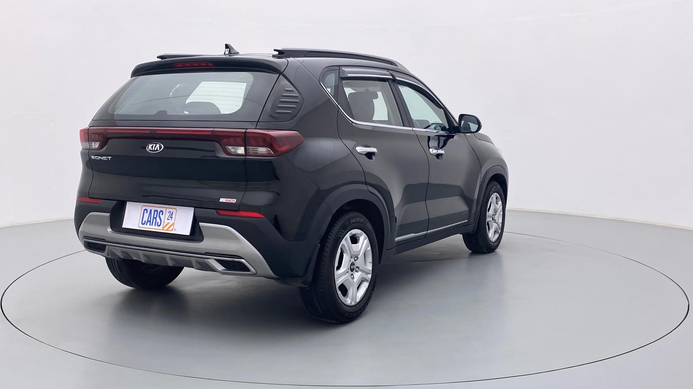 2021 KIA SONET HTX 1.0 IMT, Petrol, Manual, 11,519 km, Right Back Diagonal