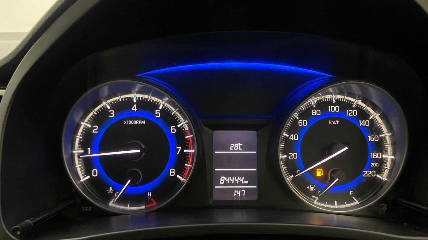 2016 Maruti Baleno DELTA PETROL 1.2, Petrol, Manual, 84,404 km, Odometer Image
