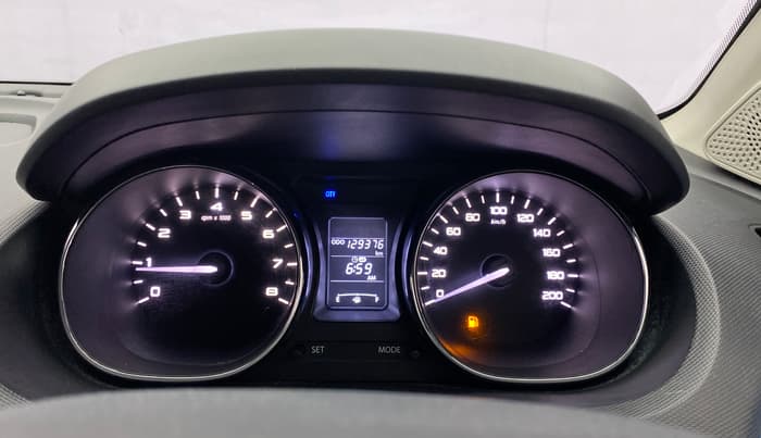 2019 Tata Tiago XZ PLUS PETROL, Petrol, Manual, 1,29,376 km, Odometer Image
