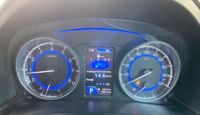 2018 Maruti Baleno ZETA CVT PETROL 1.2, Petrol, Automatic, 95,043 km, Odometer Image