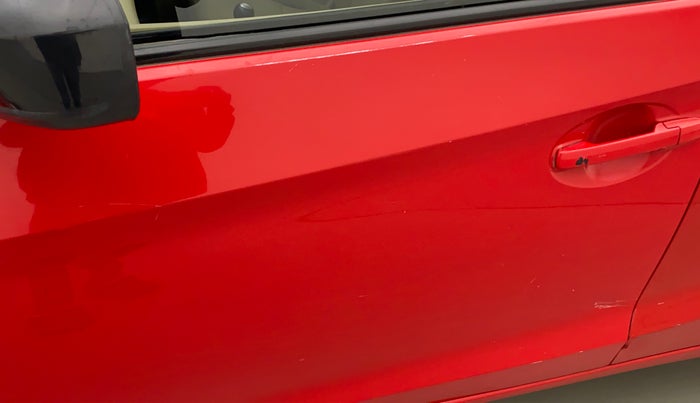 2013 Honda Brio S MT, Petrol, Manual, 51,882 km, Front passenger door - Minor scratches