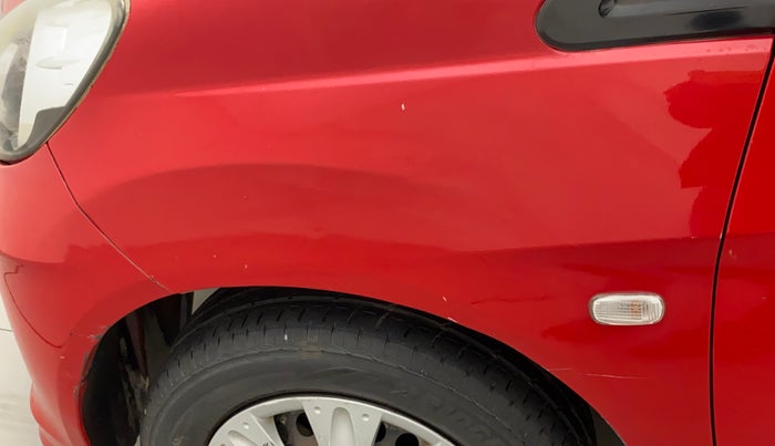 2013 Honda Brio S MT, Petrol, Manual, 51,882 km, Left fender - Slightly dented