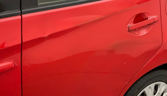 2013 Honda Brio S MT, Petrol, Manual, 51,882 km, Rear left door - Slightly dented