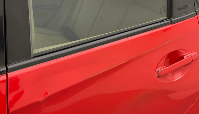 2013 Honda Brio S MT, Petrol, Manual, 51,882 km, Rear left door - Weather strip has minor damage
