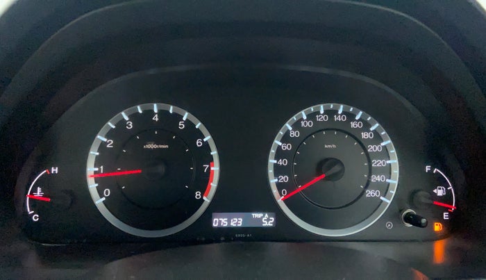 2013 Honda Accord 2.4 MT, Petrol, Manual, 75,269 km, Odometer Image