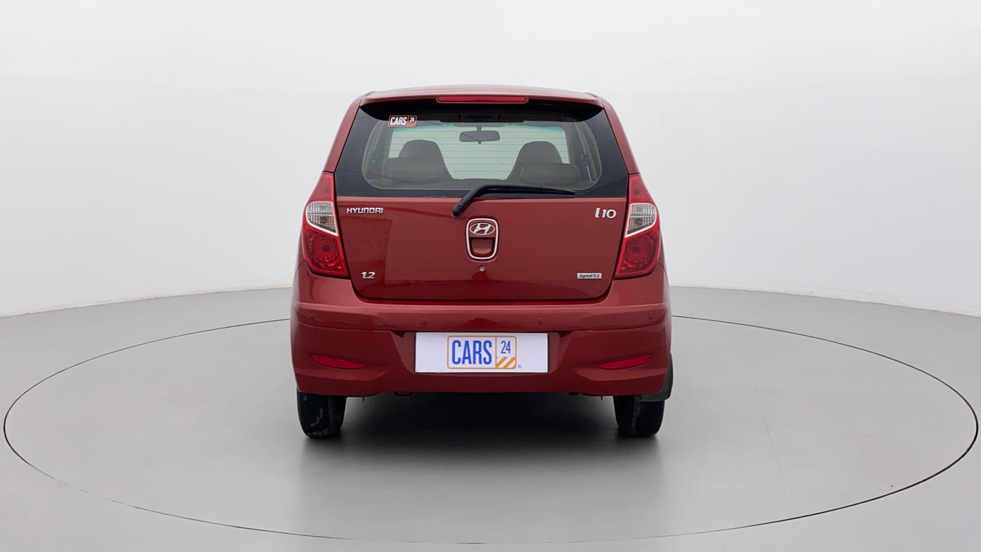 2011 Hyundai i10 SPORTZ 1.2, Petrol, Manual, 71,342 km, Back/Rear