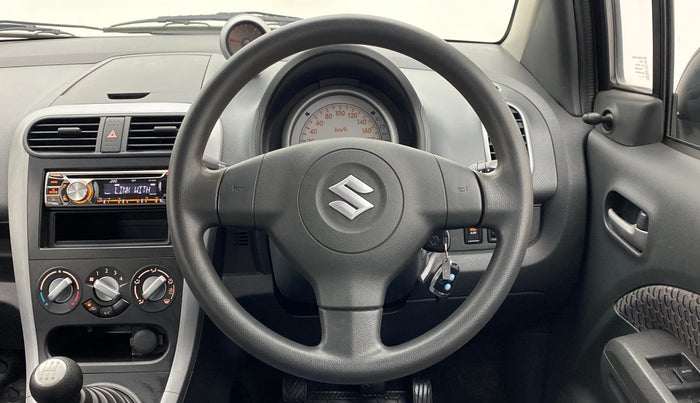 2013 Maruti Ritz VXI, Petrol, Manual, 44,917 km, Steering Wheel Close Up