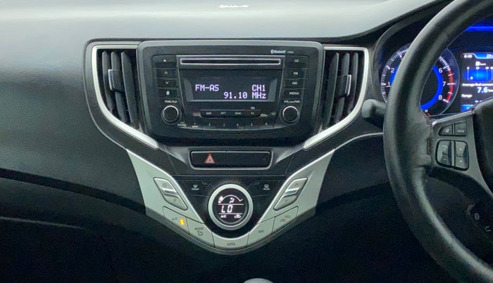2016 Maruti Baleno ZETA CVT PETROL 1.2, Petrol, Automatic, 37,397 km, Air Conditioner