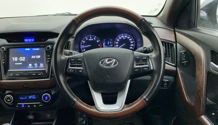 2019 Hyundai Creta SX 1.6 PETROL, Petrol, Manual, 71,080 km, Steering Wheel Close Up