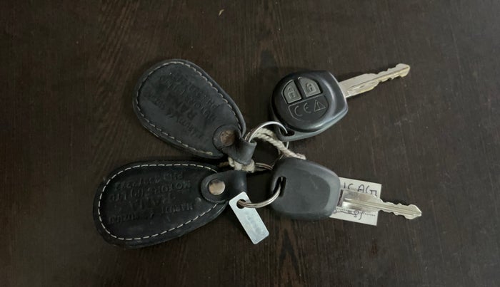 2022 Maruti S PRESSO VXI CNG, CNG, Manual, 14,594 km, Key Close Up