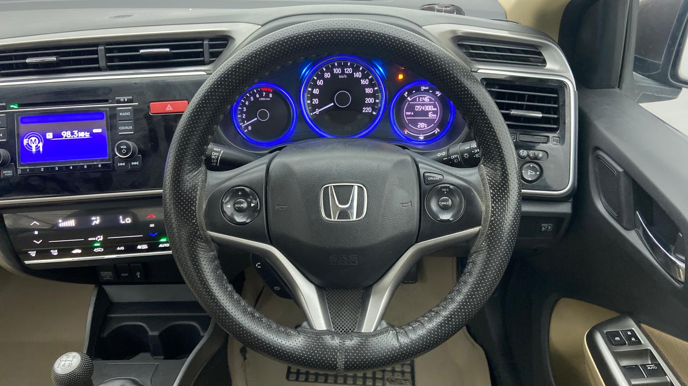 2015 Honda City 1.5L I-VTEC V MT, Petrol, Manual, 54,388 km, Steering Wheel Close Up