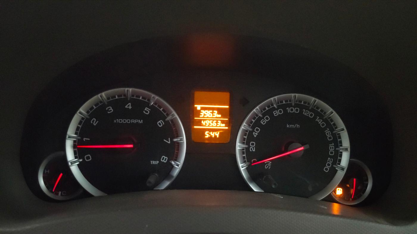 2013 Maruti Ertiga VXI, Petrol, Manual, 49,556 km, Odometer Image