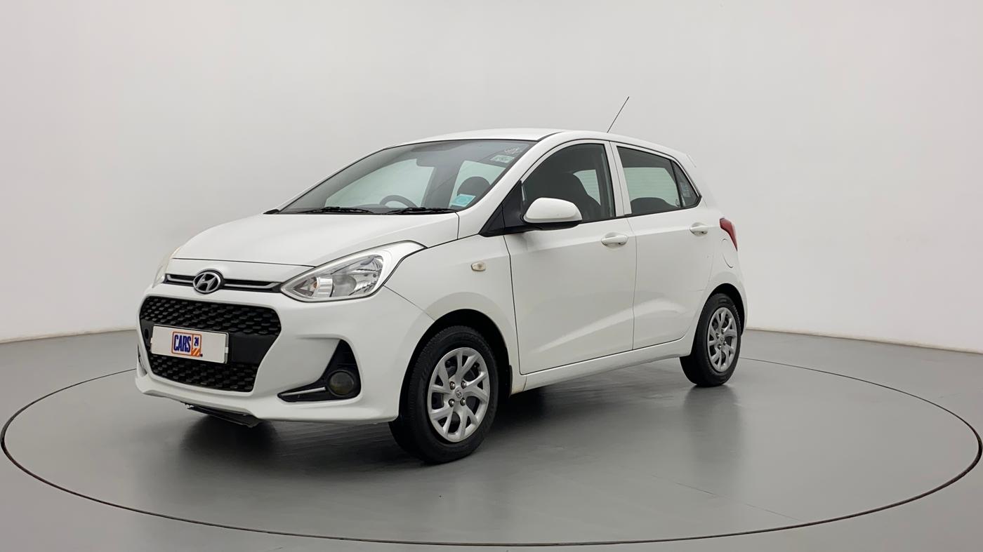 2017 Hyundai Grand i10 SPORTZ 1.2 KAPPA VTVT, CNG, Manual, 1,03,725 km, Left Front Diagonal