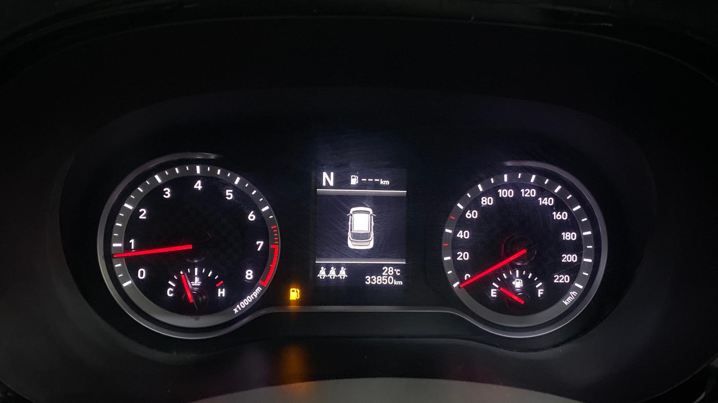 2024 Hyundai GRAND I10 NIOS SPORTZ AMT 1.2 KAPPA VTVT, Petrol, Automatic, 33,844 km, Odometer Image