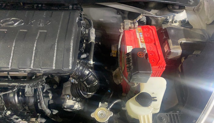 2017 Hyundai Grand i10 SPORTZ 1.2 KAPPA VTVT, Petrol, Manual, 38,426 km, Engine View - Left