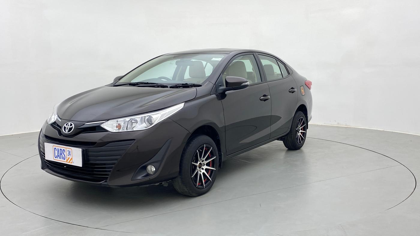 2018 Toyota YARIS G CVT, Petrol, Automatic, 18,059 km, Left Front Diagonal