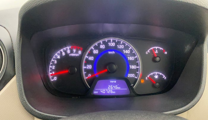 2017 Hyundai Grand i10 SPORTZ 1.2 KAPPA VTVT, CNG, Manual, 40,710 km, Odometer Image