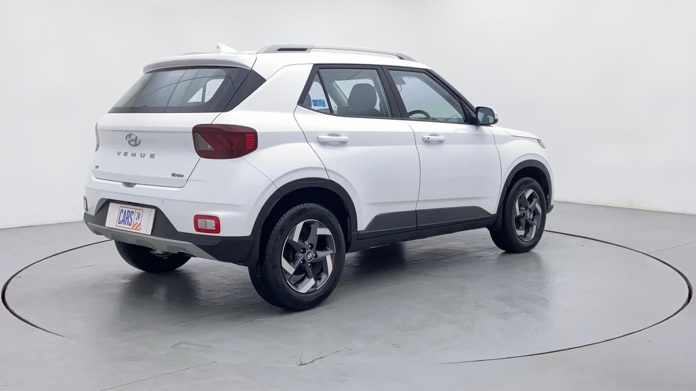 2019 Hyundai VENUE 1.0L Turbo GDI SX MT, Petrol, Manual, 5,789 km, Right Back Diagonal (45- Degree) View