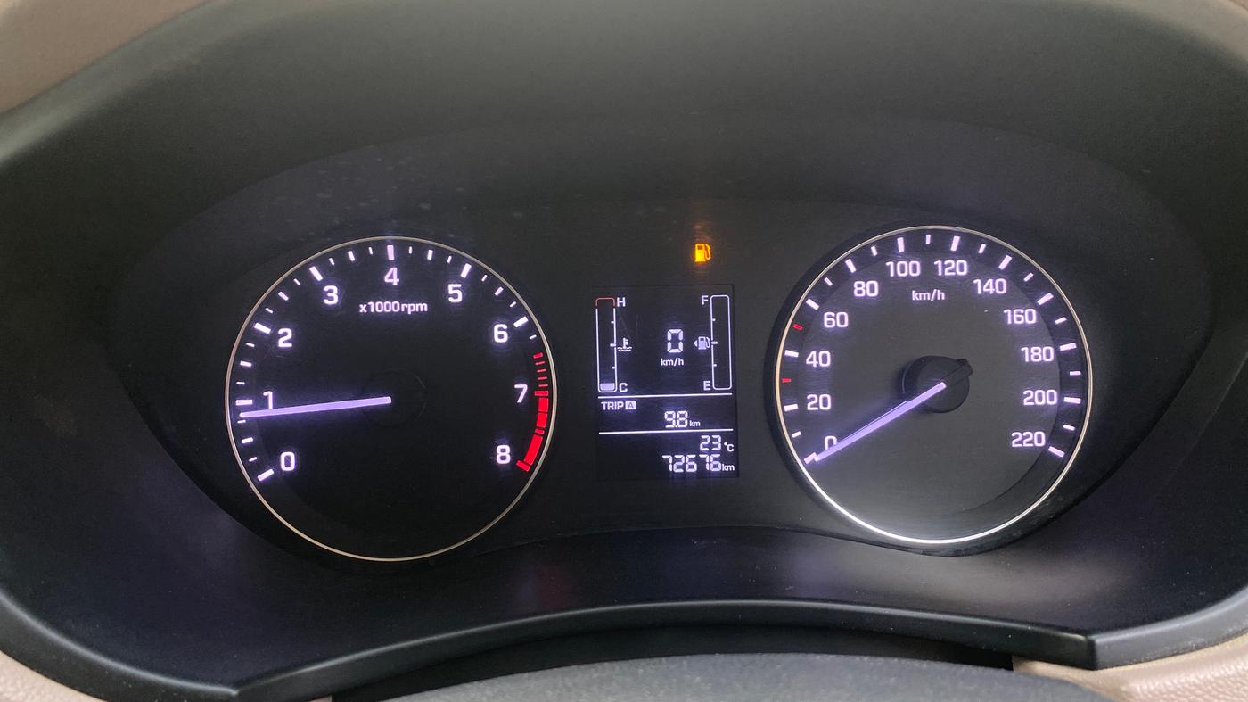 2017 Hyundai Elite i20 SPORTZ 1.2, Petrol, Manual, 72,667 km, Odometer Image