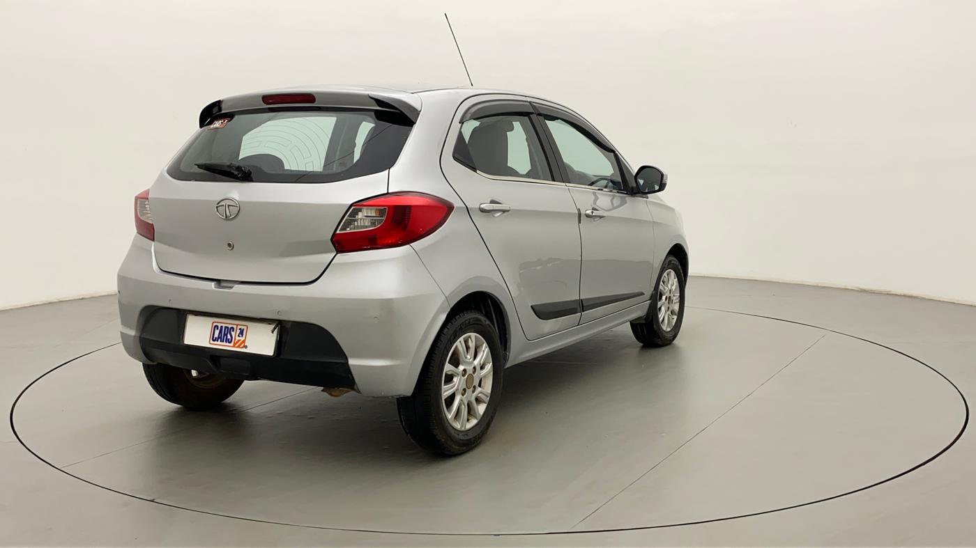 2017 Tata Tiago XZA PETROL, Petrol, Automatic, 82,422 km, Right Back Diagonal