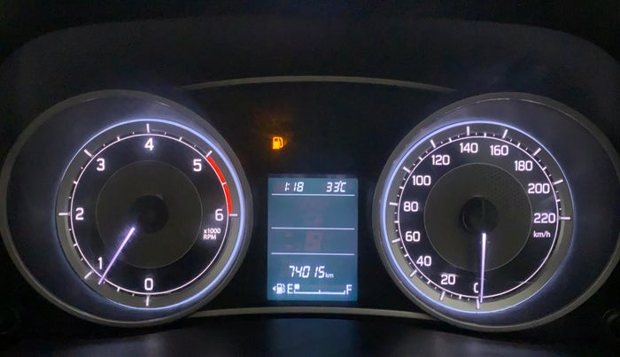 2018 Maruti Dzire ZDI, Diesel, Manual, 74,013 km, Odometer Image