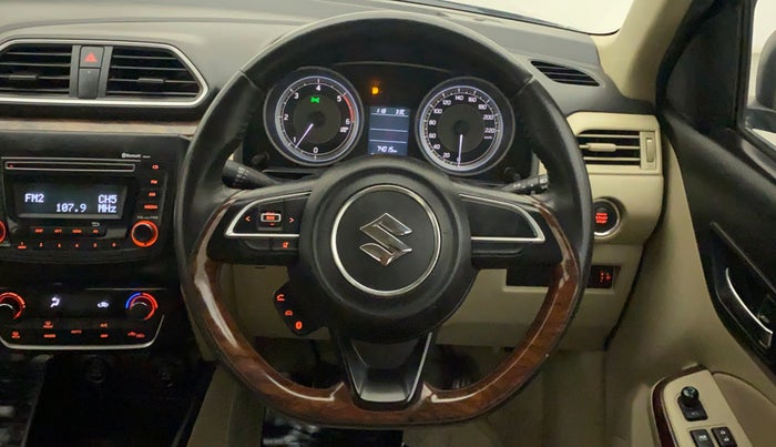 2018 Maruti Dzire ZDI, Diesel, Manual, 74,013 km, Steering Wheel Close Up