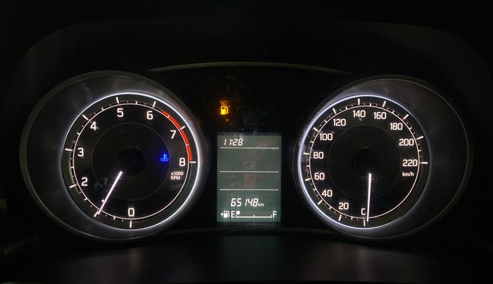 2019 Maruti Dzire VXI, Petrol, Manual, 65,148 km, Odometer Image