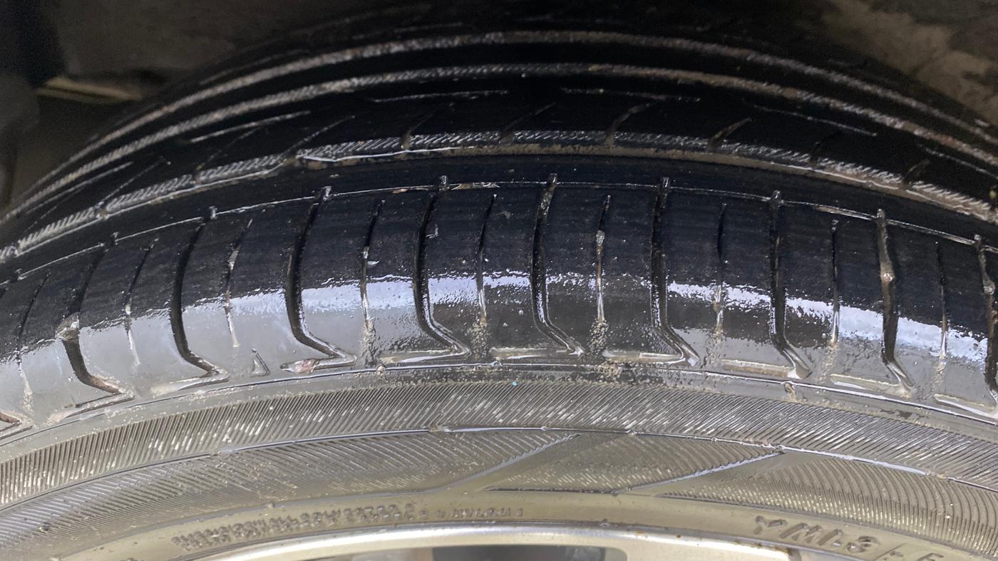 2021 Honda City 1.5L I-VTEC ZX CVT, CNG, Automatic, 77,448 km, Right Rear Tyre Tread
