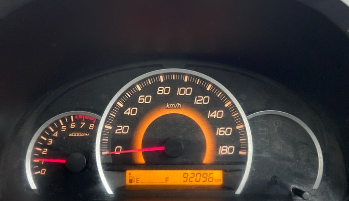 2016 Maruti Wagon R 1.0 VXI OPT, Petrol, Manual, 92,096 km, Odometer Image
