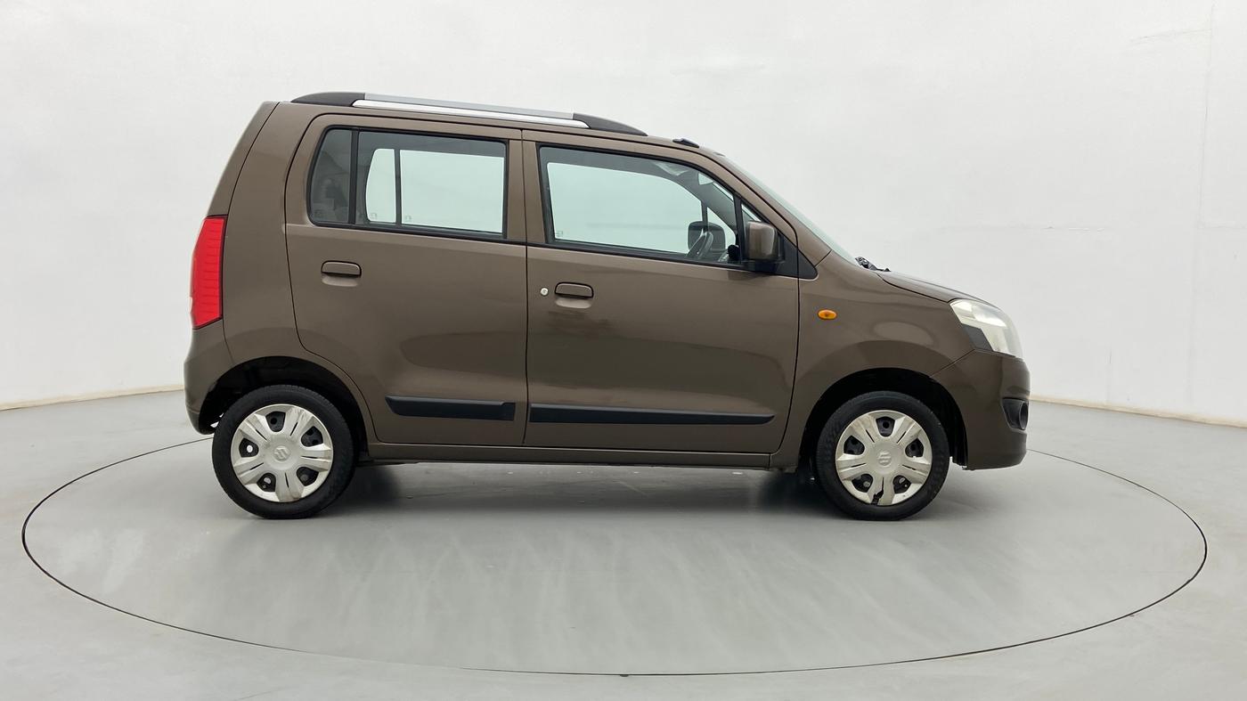 2016 Maruti Wagon R 1.0 VXI OPT, Petrol, Manual, 92,096 km, Right Side View