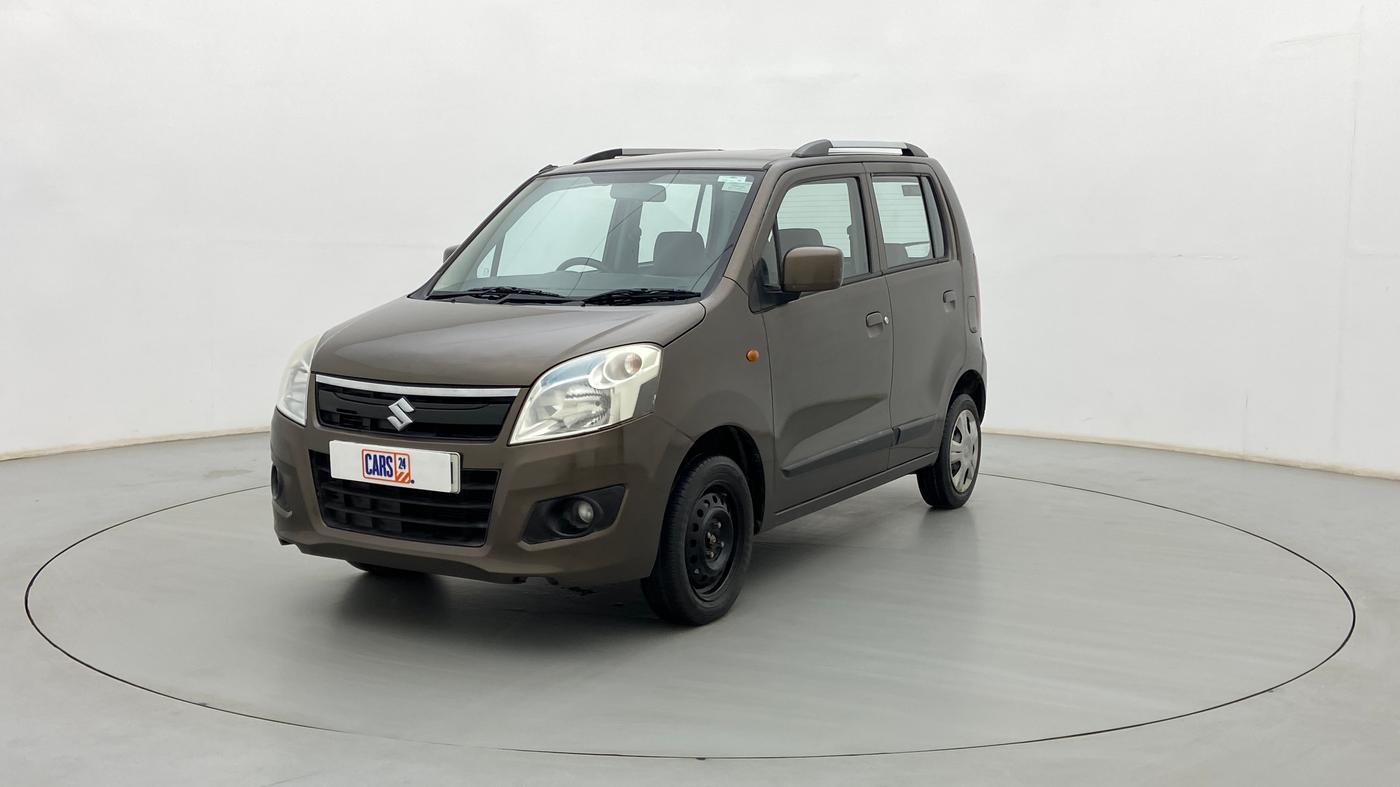 2016 Maruti Wagon R 1.0 VXI OPT, Petrol, Manual, 92,096 km, Left Front Diagonal