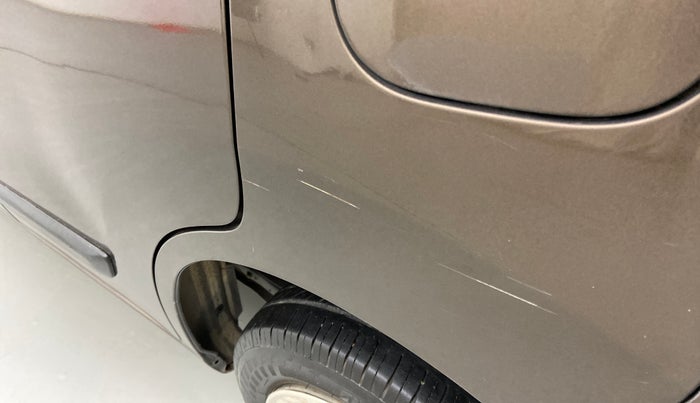 2016 Maruti Wagon R 1.0 VXI OPT, Petrol, Manual, 92,096 km, Left quarter panel - Minor scratches