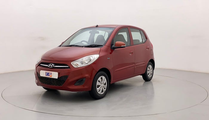 2011 Hyundai i10 SPORTZ 1.2 AT, Petrol, Automatic, 62,021 km, Left Front Diagonal