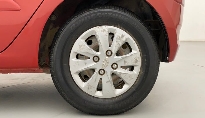 2011 Hyundai i10 SPORTZ 1.2 AT, Petrol, Automatic, 62,021 km, Left Rear Wheel
