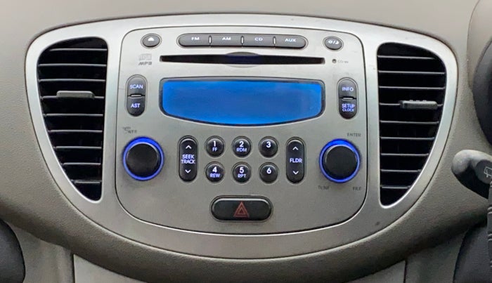 2011 Hyundai i10 SPORTZ 1.2 AT, Petrol, Automatic, 62,021 km, Infotainment System
