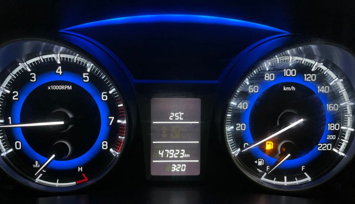 2016 Maruti Baleno DELTA PETROL 1.2, Petrol, Manual, 47,901 km, Odometer Image
