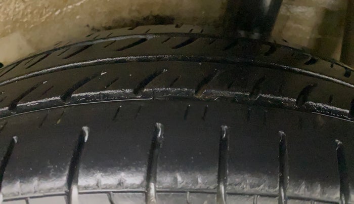 2014 Maruti Celerio VXI AMT, Petrol, Automatic, 48,925 km, Left Rear Tyre Tread