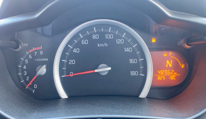 2014 Maruti Celerio VXI AMT, Petrol, Automatic, 48,925 km, Odometer Image