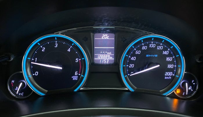 2017 Maruti Ciaz VDI+ SHVS, Diesel, Manual, 1,29,426 km, Odometer Image