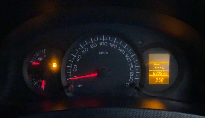 2014 Maruti Swift Dzire LXI, Petrol, Manual, 69,905 km, Odometer Image