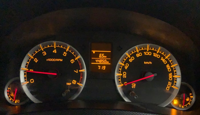 2013 Maruti Swift Dzire VXI, Petrol, Manual, 44,997 km, Odometer Image