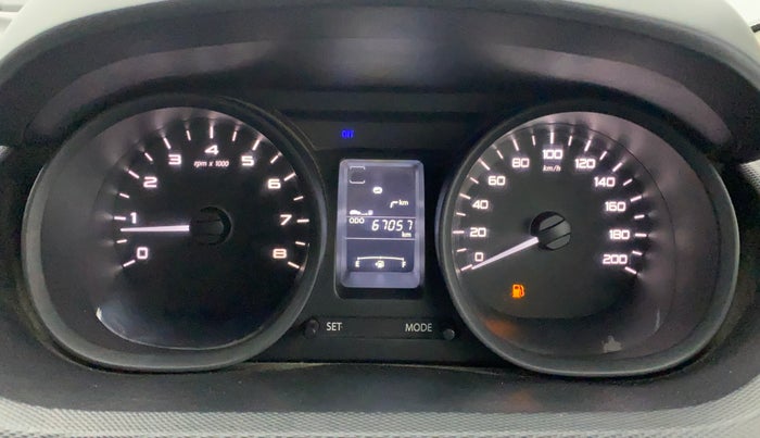 2016 Tata Tiago XT PETROL, Petrol, Manual, 67,045 km, Odometer Image