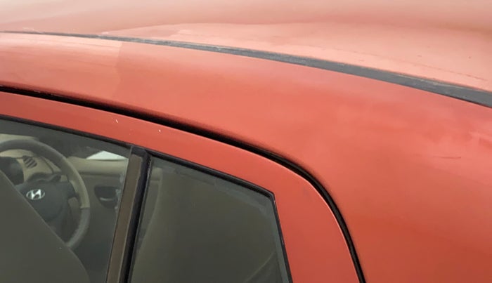 2010 Hyundai i10 SPORTZ 1.2, Petrol, Manual, 61,316 km, Left C pillar - Paint is slightly faded