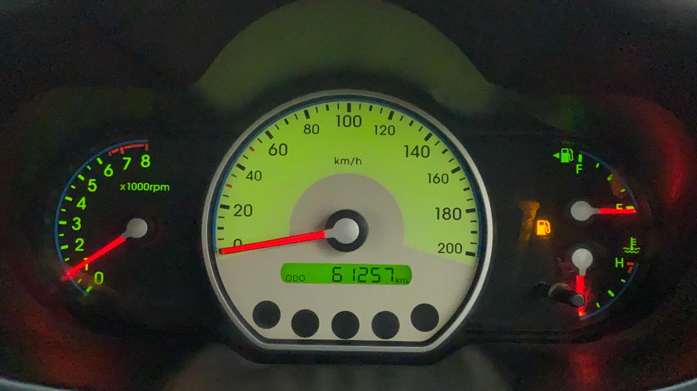 2010 Hyundai i10 SPORTZ 1.2, Petrol, Manual, 61,316 km, Odometer Image