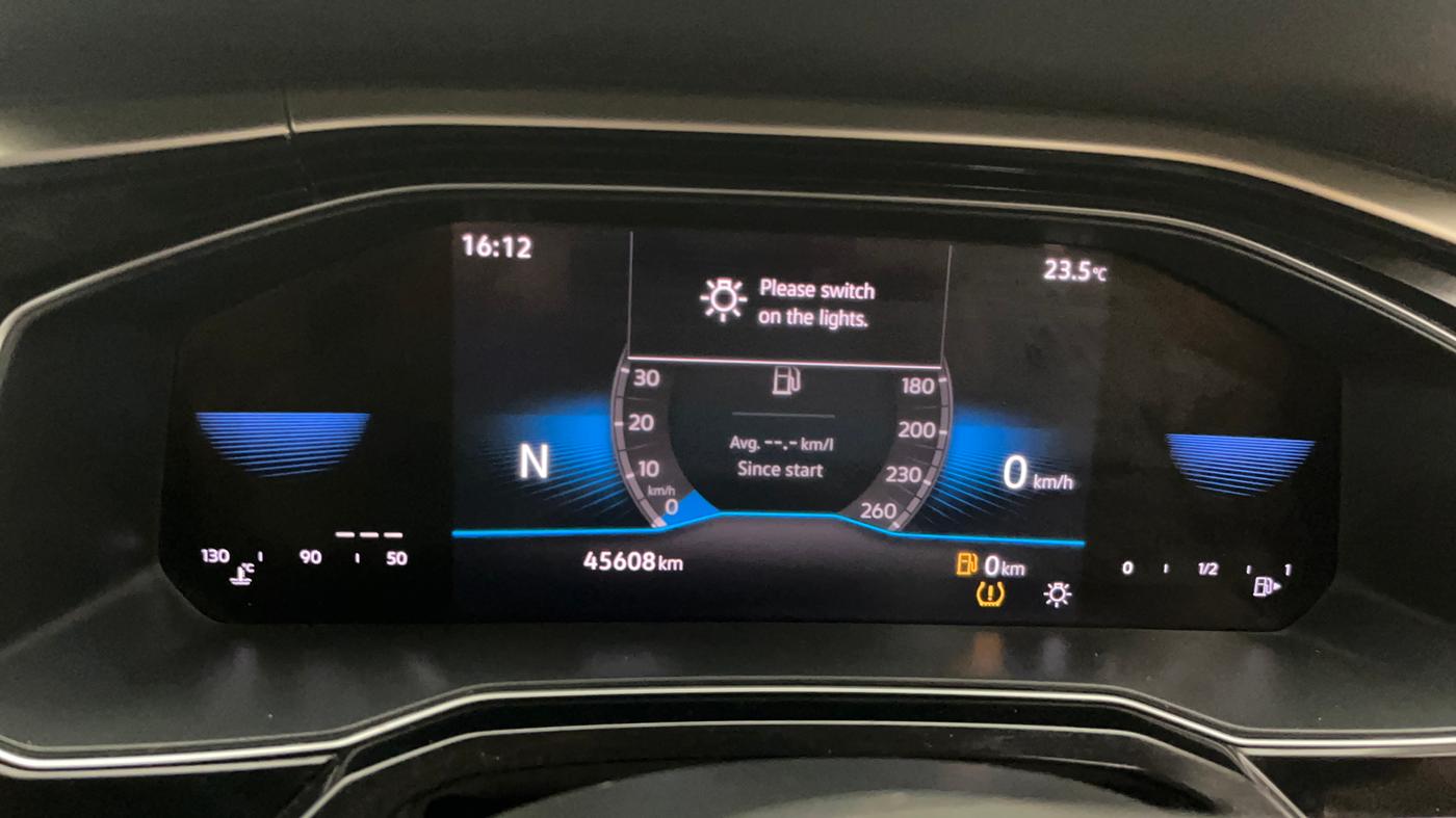 2023 Volkswagen VIRTUS TOPLINE TSI 1.0 AT, Petrol, Automatic, 46,529 km, Odometer Image