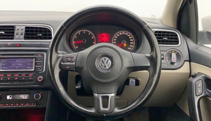 2013 Volkswagen Polo HIGHLINE1.2L, Petrol, Manual, 72,391 km, Steering Wheel Close Up