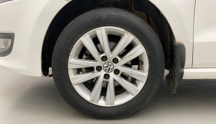 2013 Volkswagen Polo HIGHLINE1.2L, Petrol, Manual, 72,391 km, Left Front Wheel
