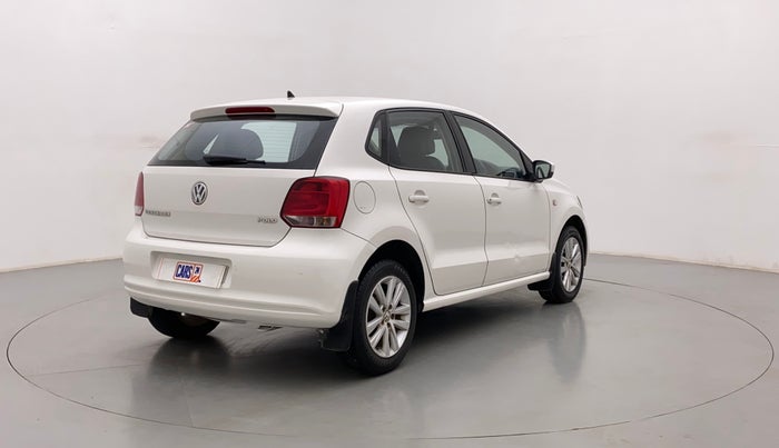 2013 Volkswagen Polo HIGHLINE1.2L, Petrol, Manual, 72,391 km, Right Back Diagonal